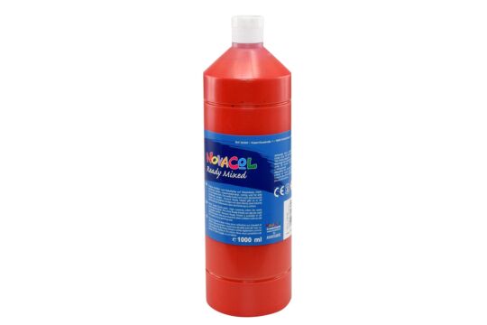 Plakatfarbe Ready Mixed 1000 ml dunkelrot