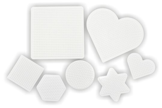 Steckplatten für Bügelperlen 7tlg.