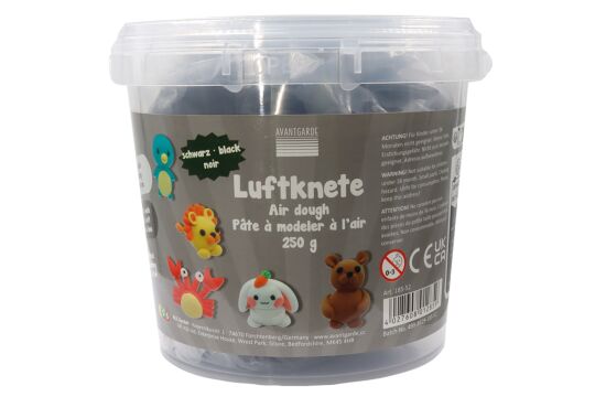 Luftknete schwarz 250 g