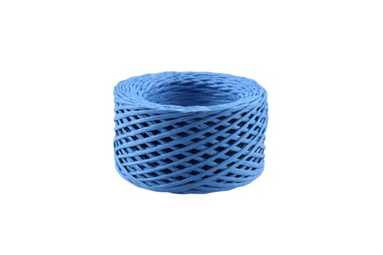 Papierschnur 2mm blau - 60m Rolle