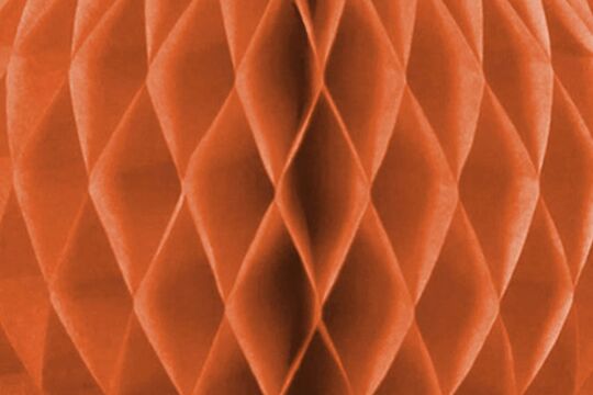 Wabenpapier orange - Set 5