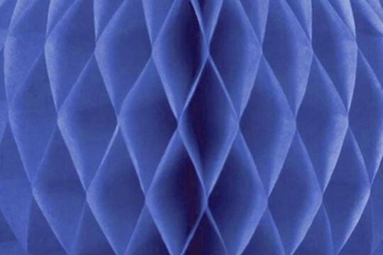 Wabenpapier dunkelblau - Set 5