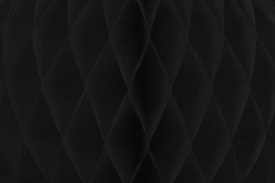 Wabenpapier schwarz - Set 5