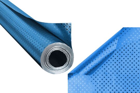 Sternchenfolie blau 10mx50cm