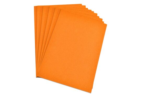 Moosgummi orange A4 - Set 10