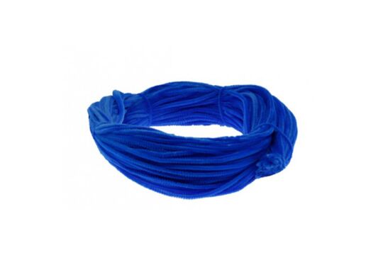 Pfeifenputzer blau - Set 26m