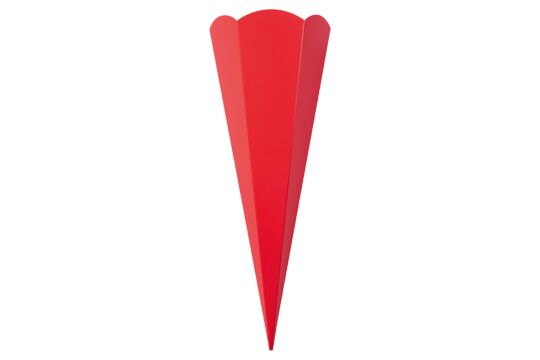 Schultüten-Rohlinge rot - Set 5