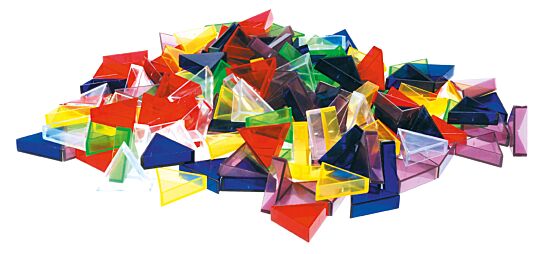 Legesteine Ecko Dreiecke groß - Set 250