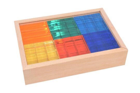 Acrylbausteine Lux Lichtzauber farbig