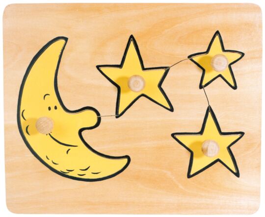Pädi Puzzle Mond & Sterne