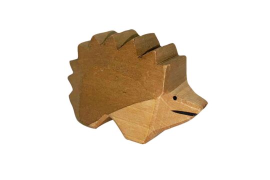 Holzspielfigur Igel groß