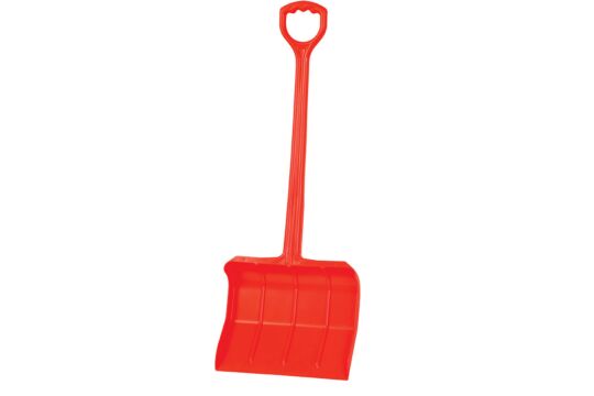 Schneeschaufel Flockenschippe Rot
