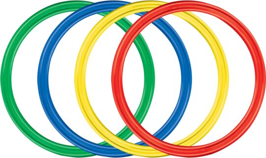 Gymnastik-Ringe 70 cm - Set 4