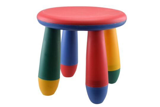Kinderhocker bunt