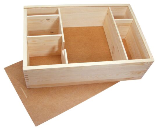 Zallalla Holzbox Zahlenland - leer