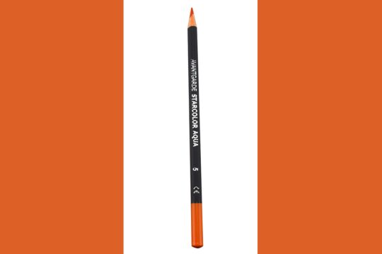 Buntstift wasservermalbar Starcolor Aqua Orange (05)