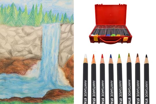 Buntstifte wasservermalbar Starcolor Aqua im Koffer Grundfarben 1 - Set 288