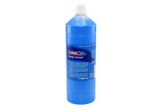 Plakatfarbe Ready Mixed 1000 ml cyanblau