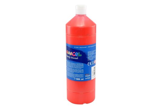 Plakatfarbe Ready Mixed 1000 ml hellrot