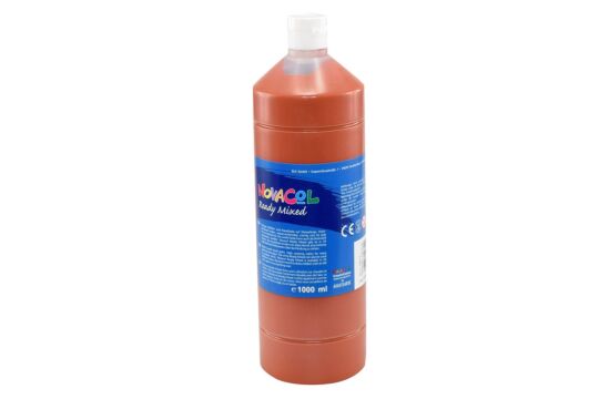 Plakatfarbe Ready Mixed 1000 ml siennabraun