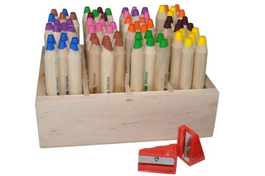 Wachszauber Set 72 + 2 Spitzer