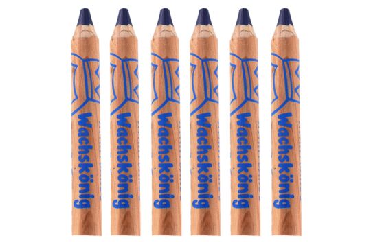 Wachskönig dunkelblau - Set 6