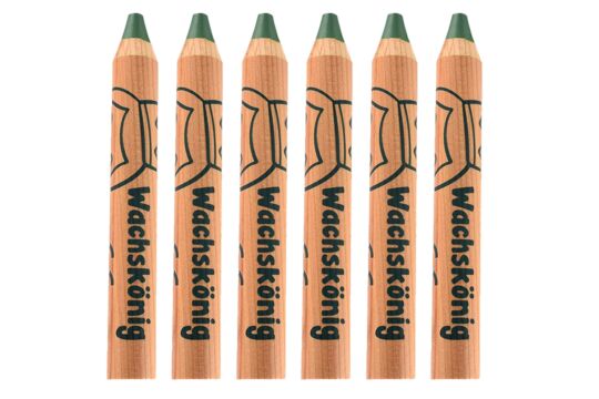 Wachskönig dunkelgrün - Set 6