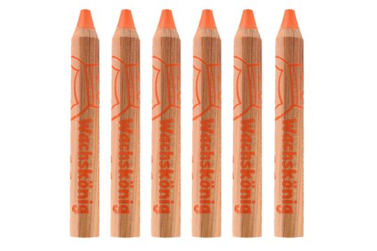 Wachskönig orange - Set 6