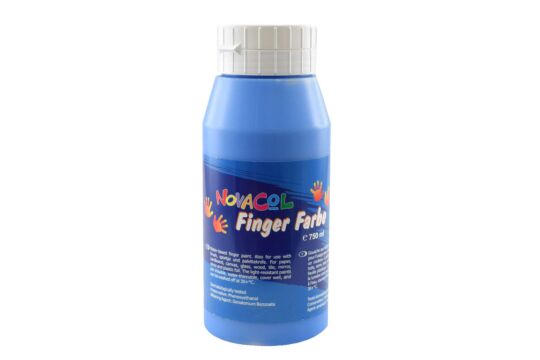 Fingerfarbe  blau 750 ml