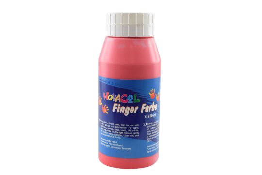 Fingerfarbe rot 750 ml