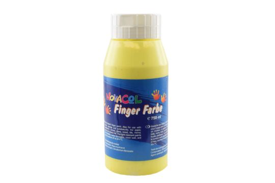 Fingerfarbe gelb 750 ml