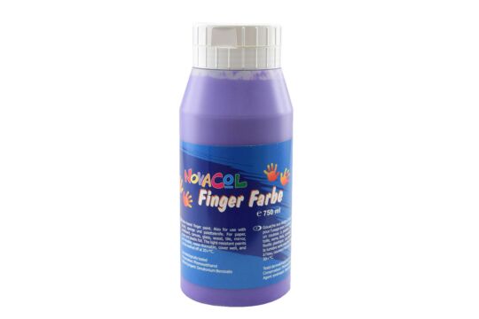 Fingerfarbe violett 750 ml