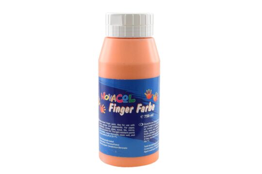 Fingerfarbe orange 750 ml