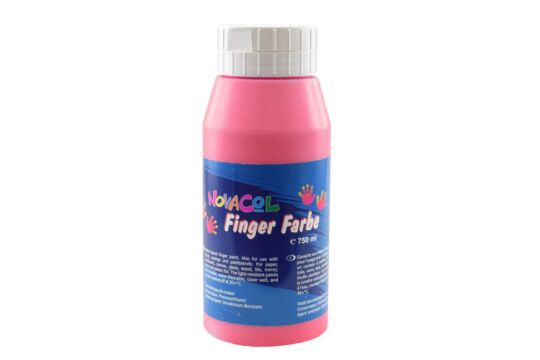 Fingerfarbe pink 750 ml
