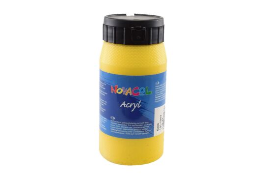 Acrylfarbe 500 ml gelb