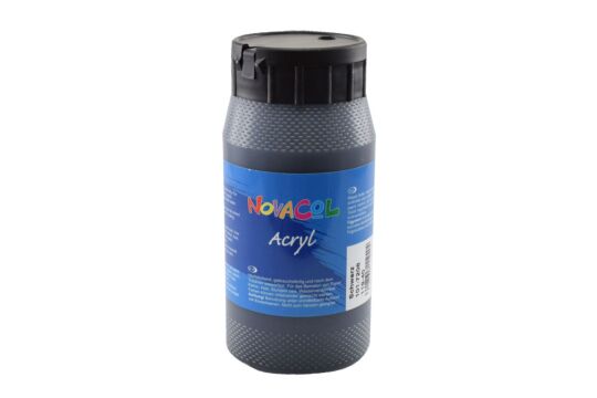 Acrylfarbe 500 ml schwarz