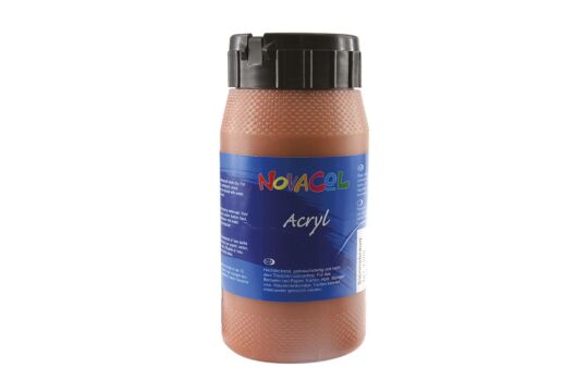 Acrylfarbe 500 ml siennabraun