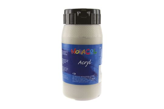 Acrylfarbe 500 ml grau