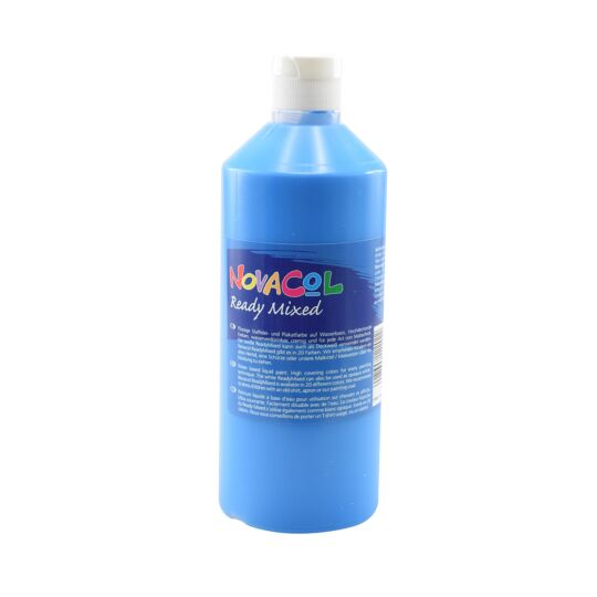 Plakatfarbe Ready Mixed cyanblau 500ml