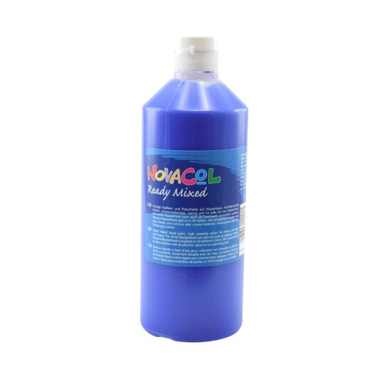 Plakatfarbe Ready Mixed dunkelblau 500ml