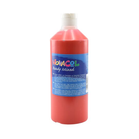 Plakatfarbe Ready Mixed rot 500ml