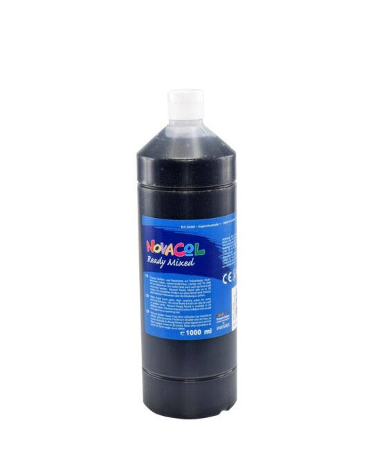 Plakatfarbe Ready Mixed 1000 ml schwarz