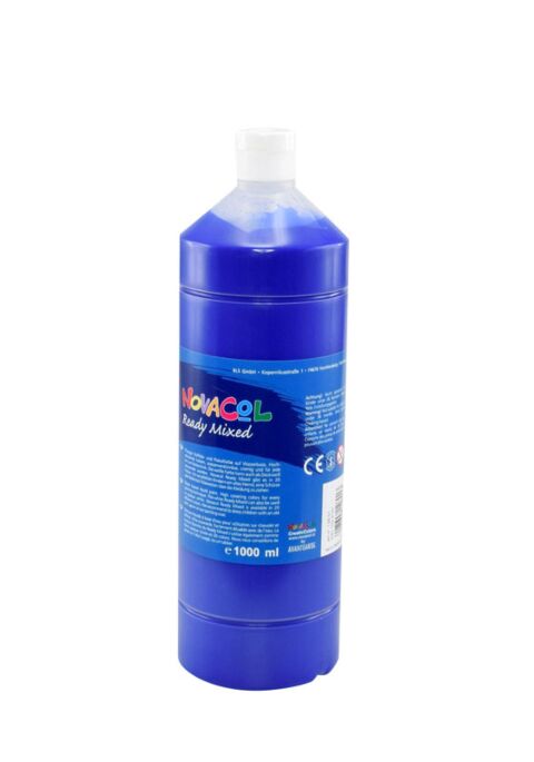 Plakatfarbe Ready Mixed 1000 ml blau