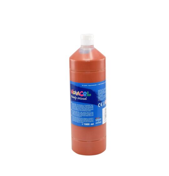 Plakatfarbe Ready Mixed 1000 ml siennabraun