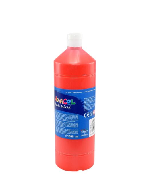 Plakatfarbe Ready Mixed 1000 ml hellrot