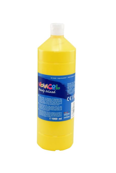 Plakatfarbe Ready Mixed 1000 ml gelb
