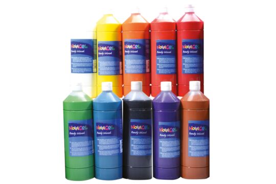 Plakatfarbe Ready Mixed - Set 10