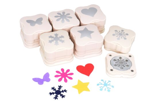 Kreativ Magnet Stanzer - Set 6