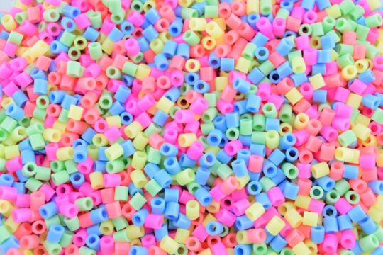 Bügelperlen 20.000 Stück Pastellfarben