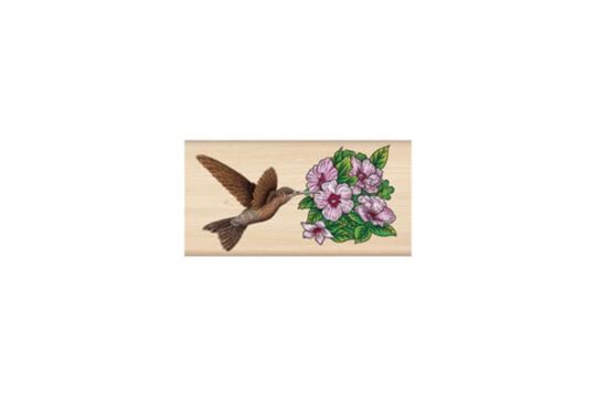 Paradiesvogel Stempel - einzeln